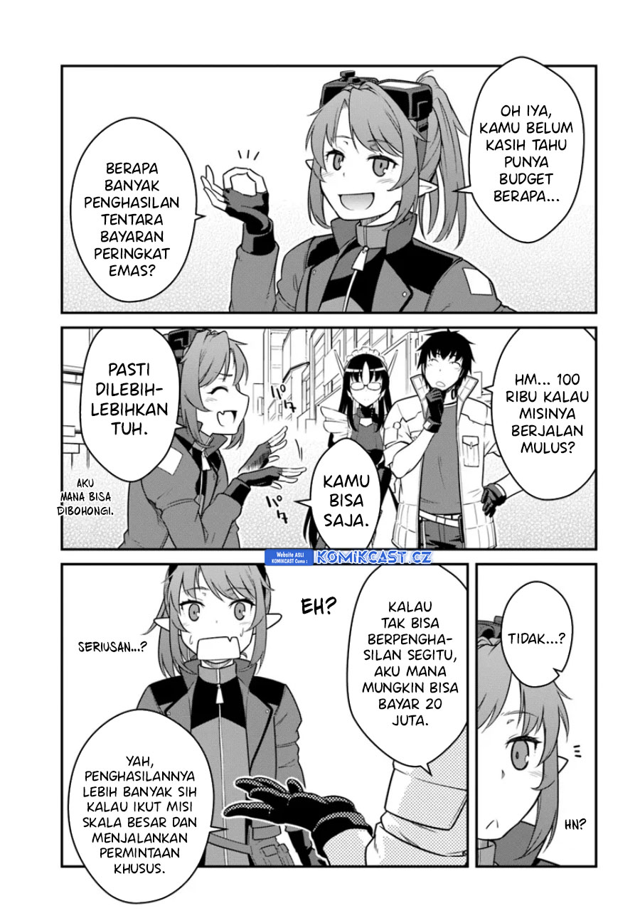 Mezametara Saikyou Soubi to Uchuusen-mochi datta no de, Ikkodate Mezashite Youhei Toshite Jiyuu ni Ikitai Chapter 42.2 Gambar 12